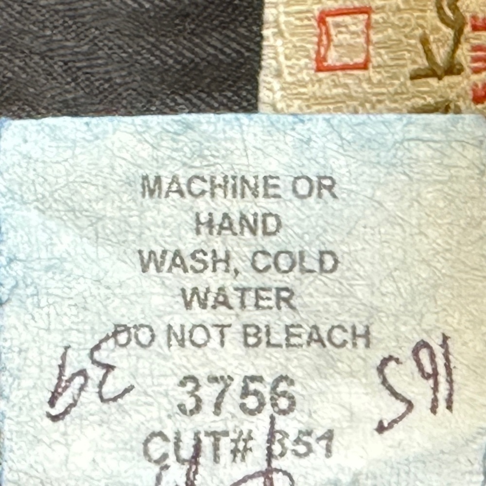 David Kahn Dark Wash Ankle Kick Crop Jeans Size 27 Classic Relaxed Fit - Picture 10 of 10